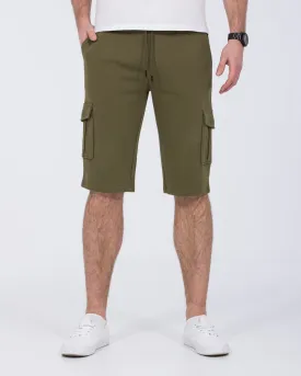 2t Freddy Tall Cargo Sweat Shorts (khaki)