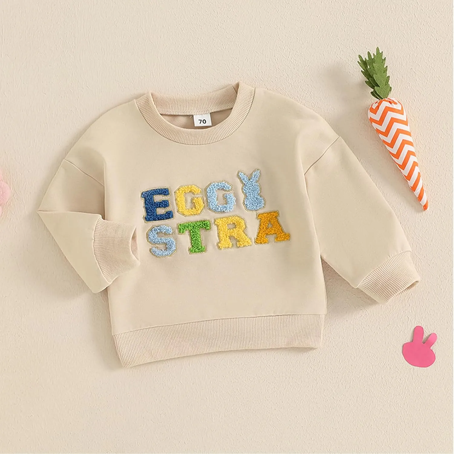 Baby Girl Boy Valentines Outfit Jumpsuit Love Heart Print Long Sleeve Sweatshirt Romper Newborn Clothes
