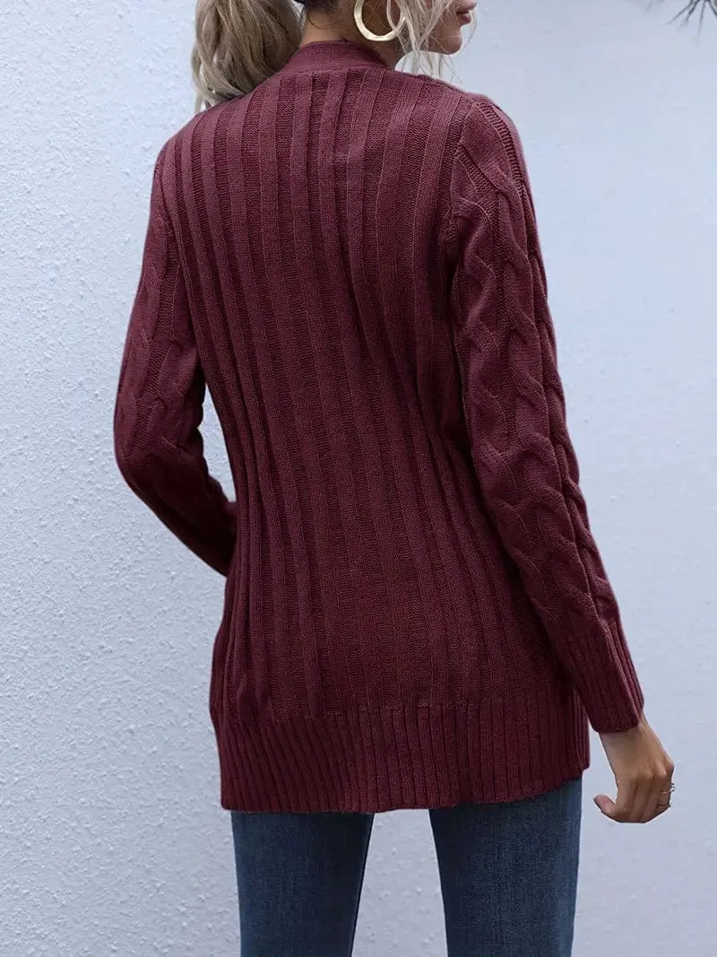 Button-Up Cardigan Sweater