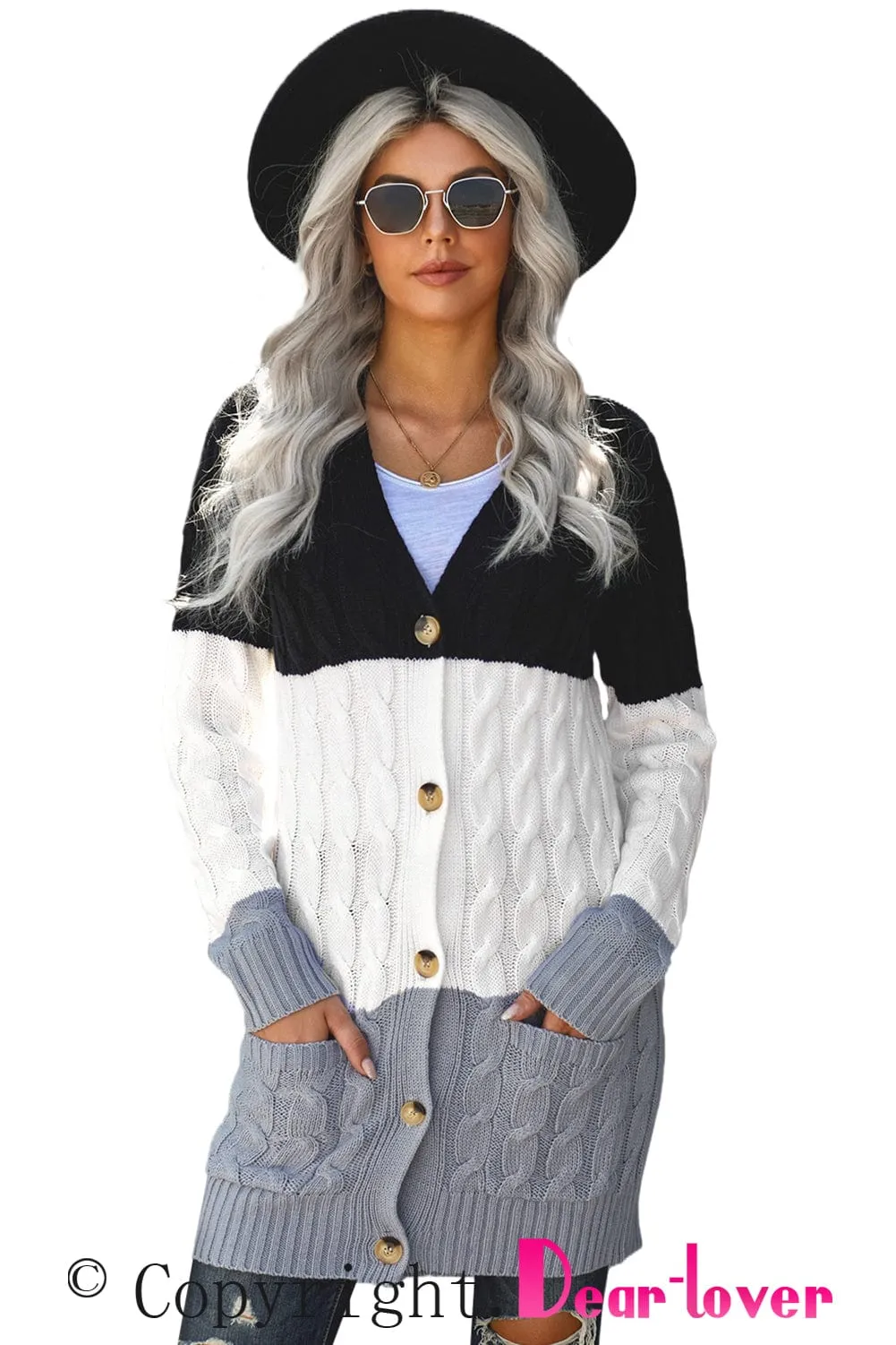 Button-Up Cardigan Sweater