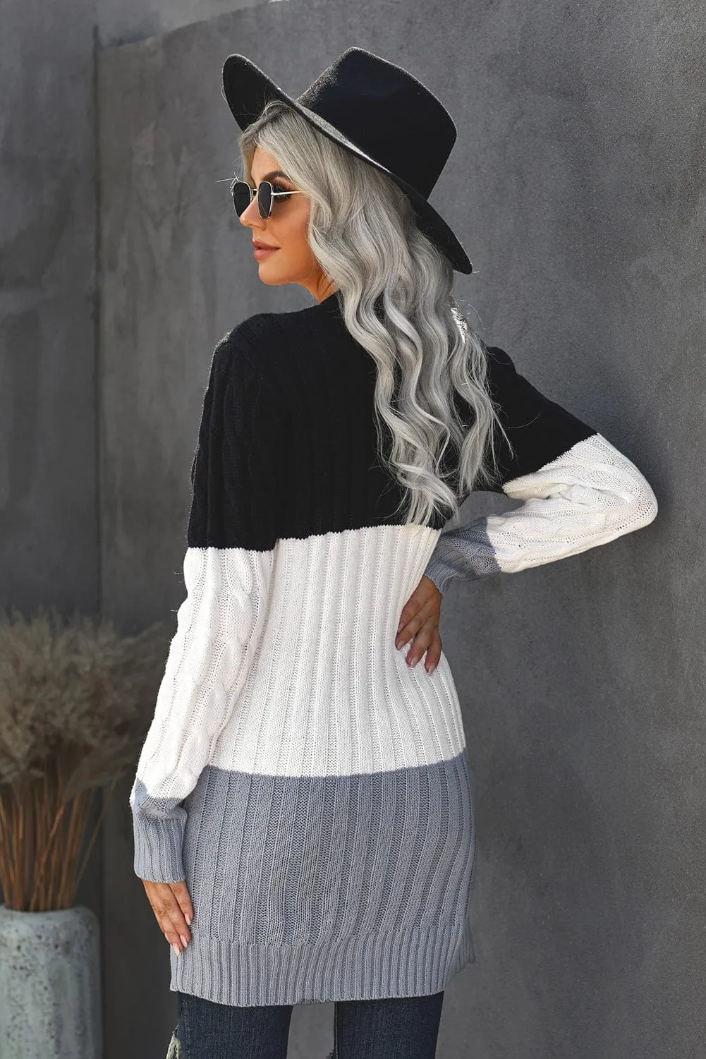 Button-Up Cardigan Sweater