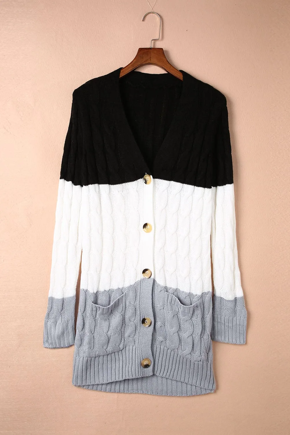 Button-Up Cardigan Sweater