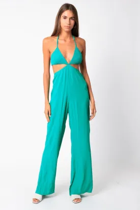 Green Zaria Jumpsuit