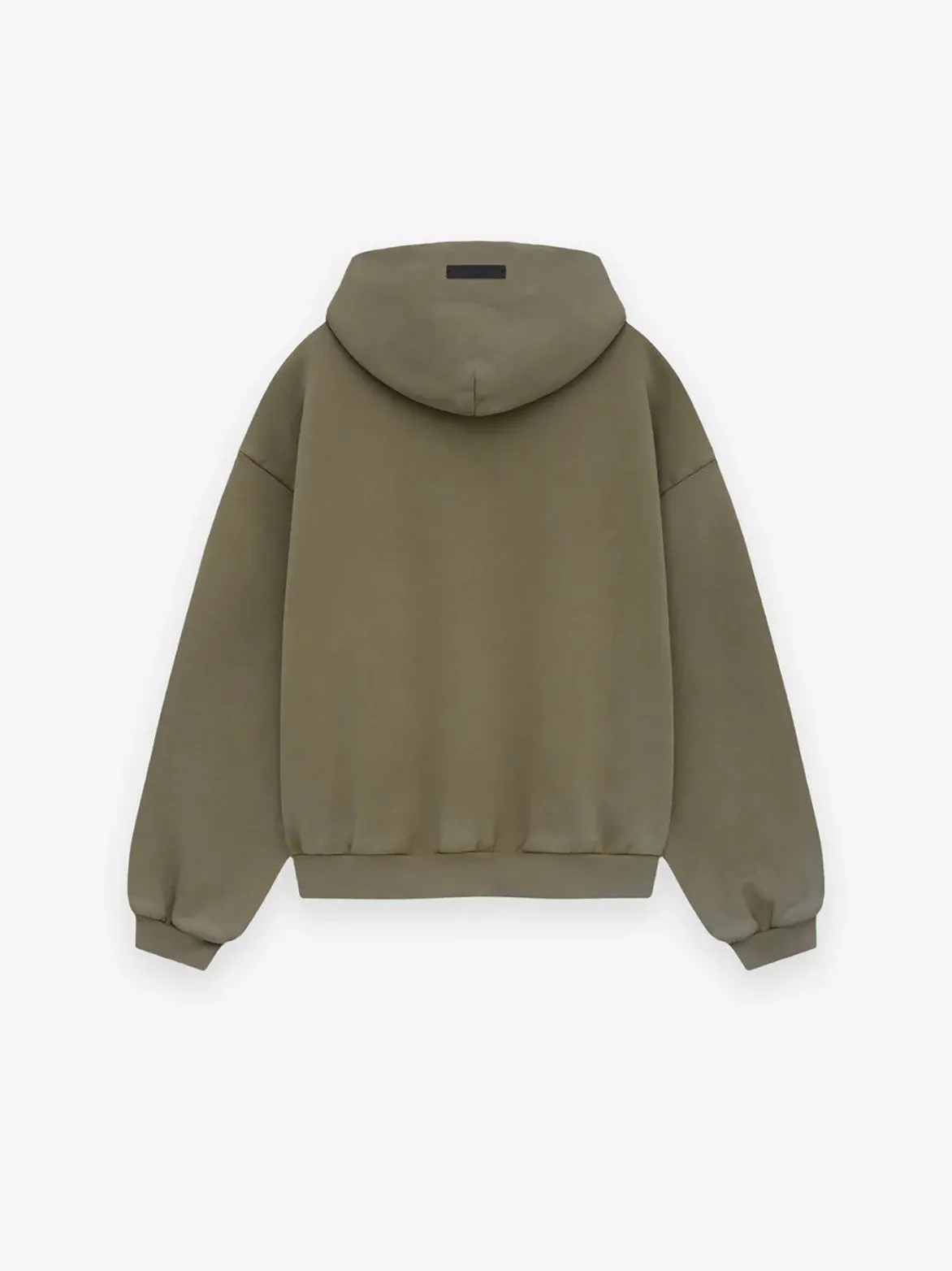 KIDS ESSENTIALS HEAVY FLEECE HOODIE - MILITARY