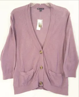 Lavender Button up Cardigan-New