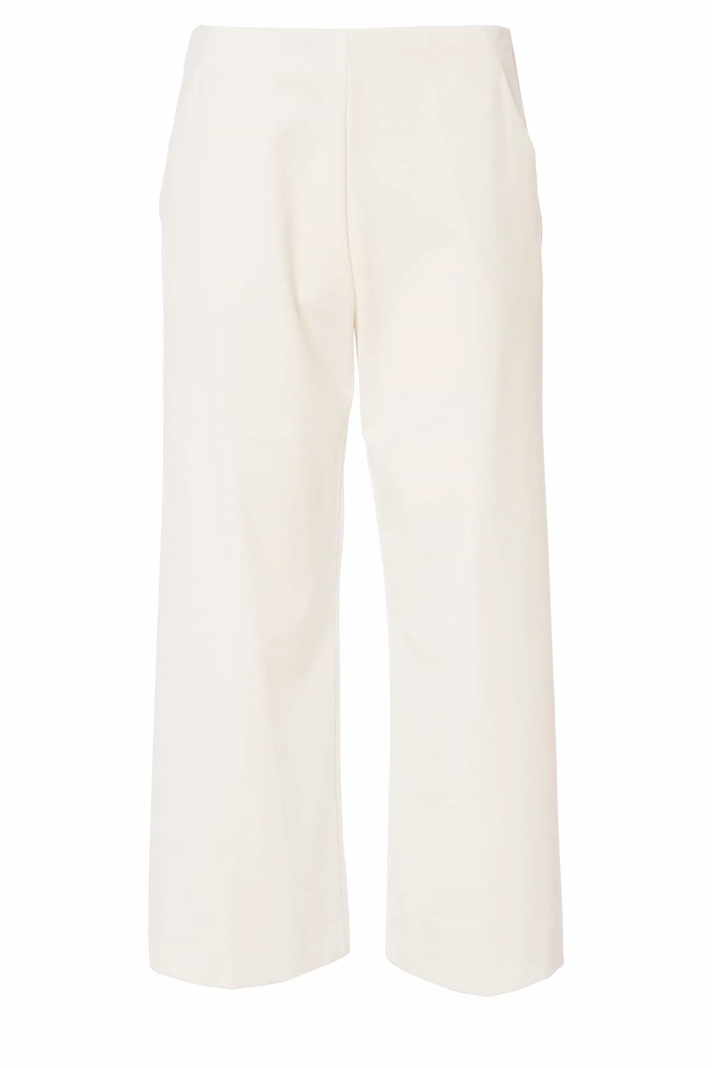 Naya Wide Leg Cream Pull On Trousers NAS25239 12
