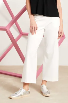 Naya Wide Leg Cream Pull On Trousers NAS25239 12