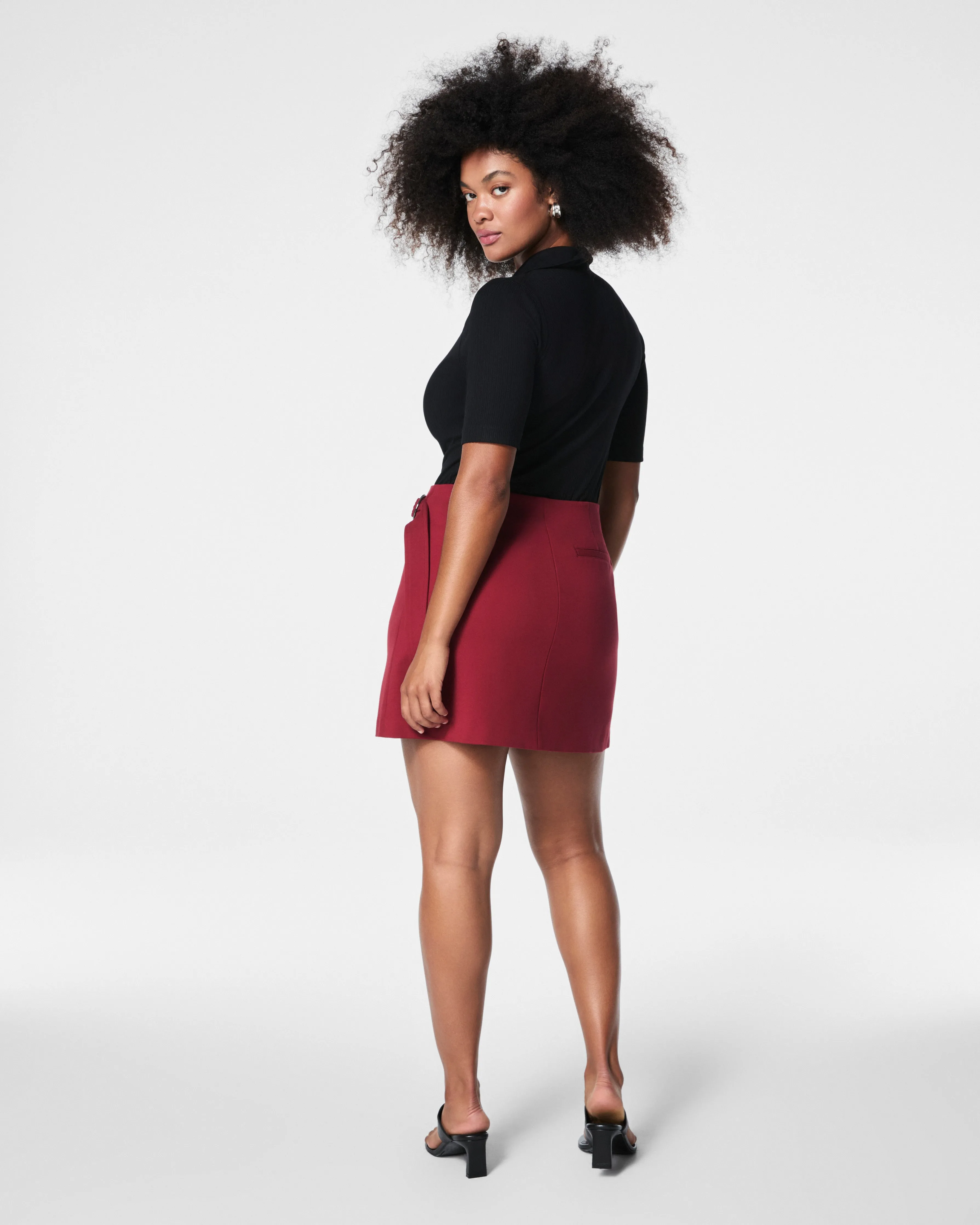 SPANXsmooth™ Ponte Wrap Mini Skort