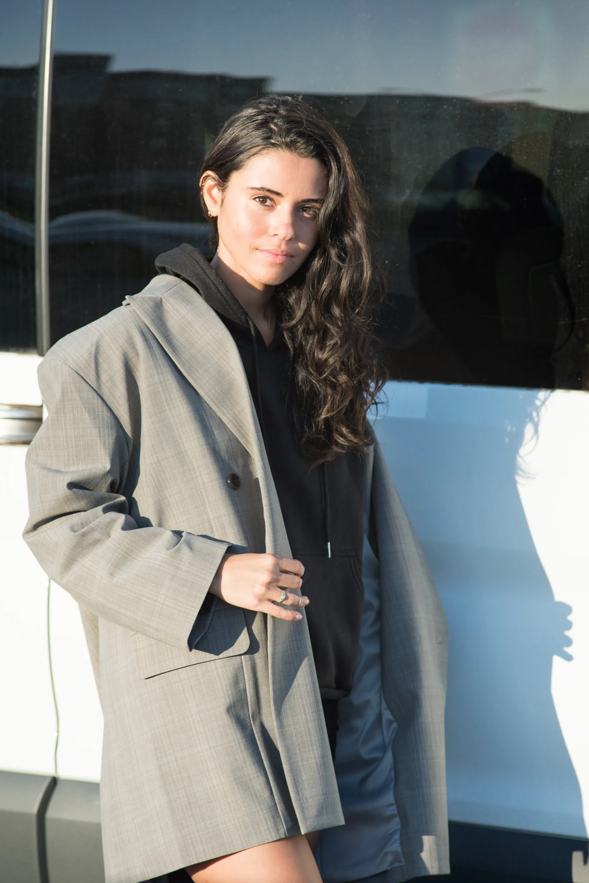 Sustainable Oversized Double-breasted Blazer