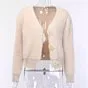 Women's Jumbo Button Knit Cardigan