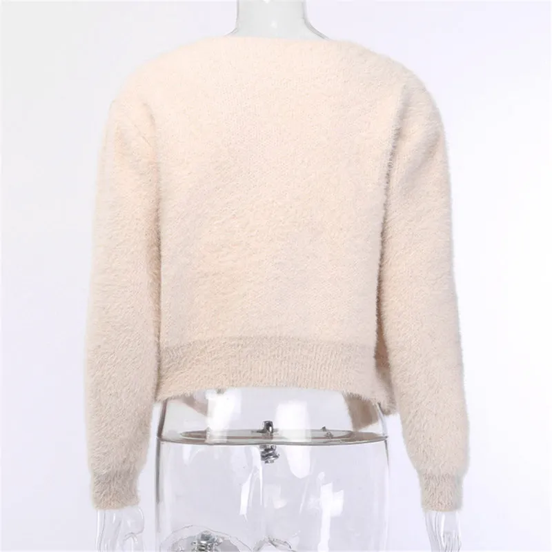 Women's Jumbo Button Knit Cardigan