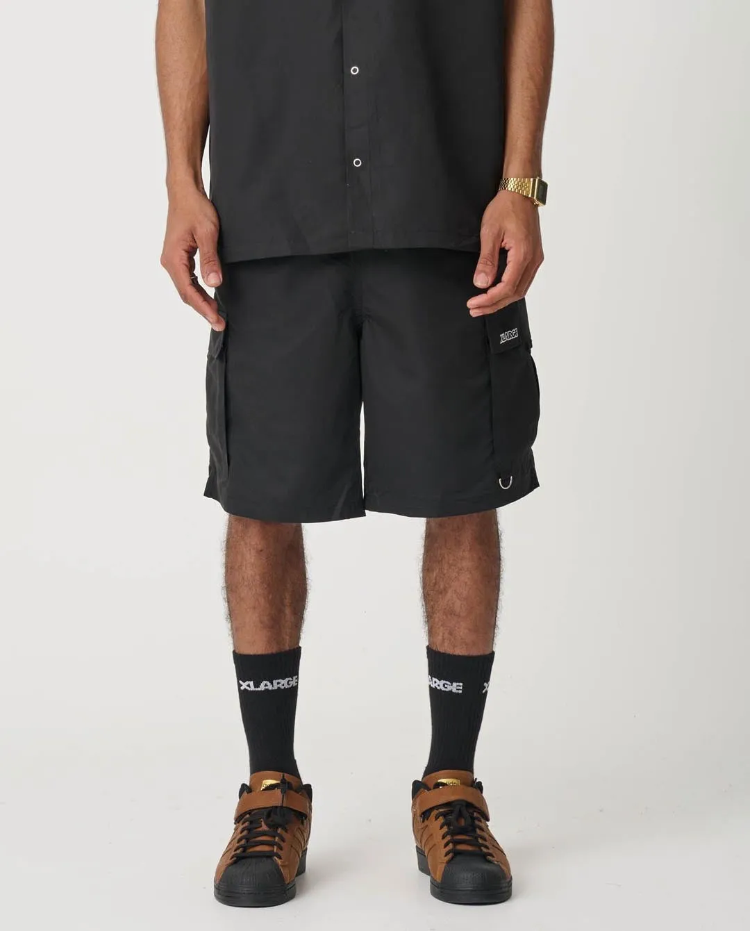 XLarge - Tech Cargo Overshort - Black