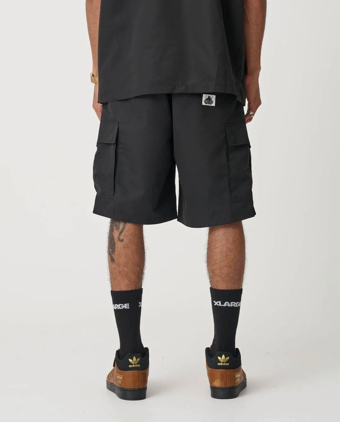 XLarge - Tech Cargo Overshort - Black